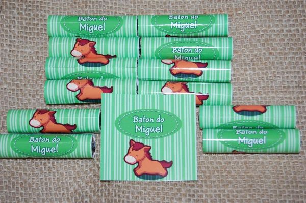 30 Rótulos Personalizados Chocolate Baton